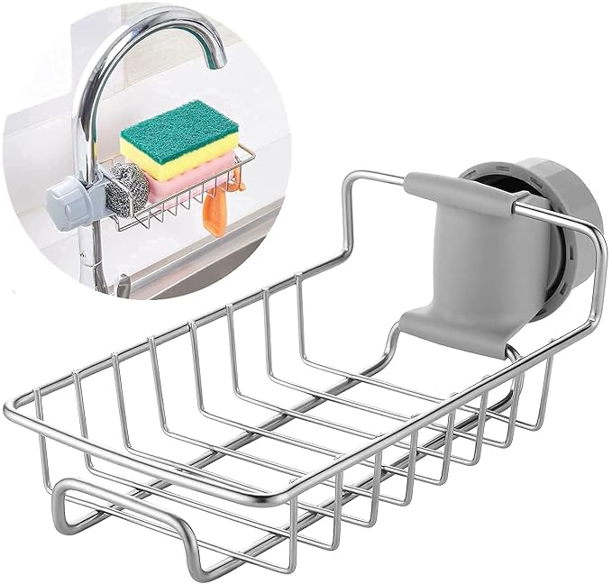 Calvona Stainless Steel Kitchen Sink Organizer