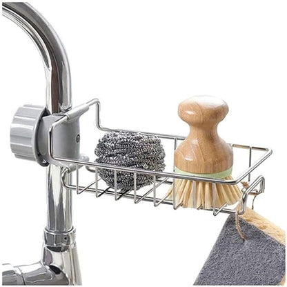 Calvona Stainless Steel Kitchen Sink Organizer