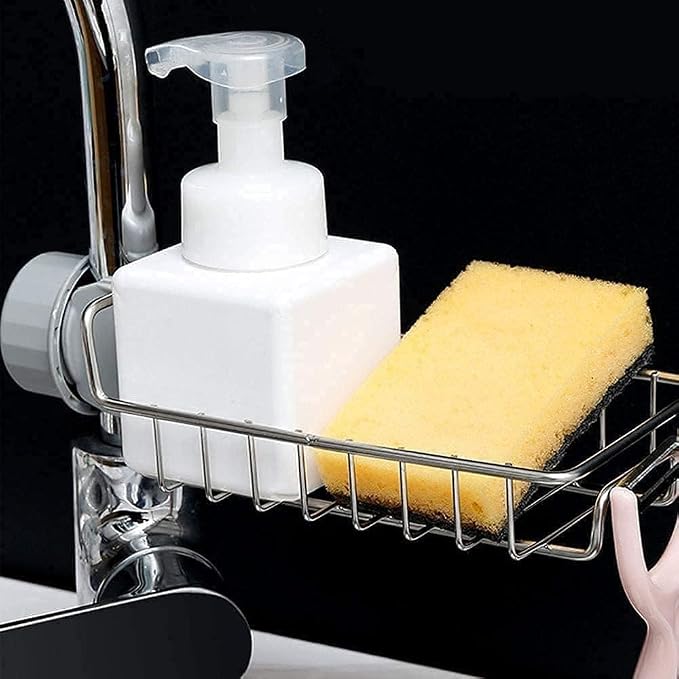 Calvona Stainless Steel Kitchen Sink Organizer