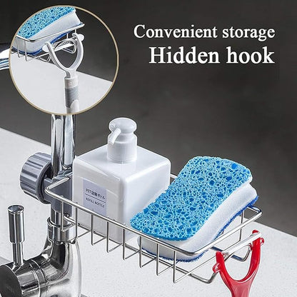 Calvona Stainless Steel Kitchen Sink Organizer